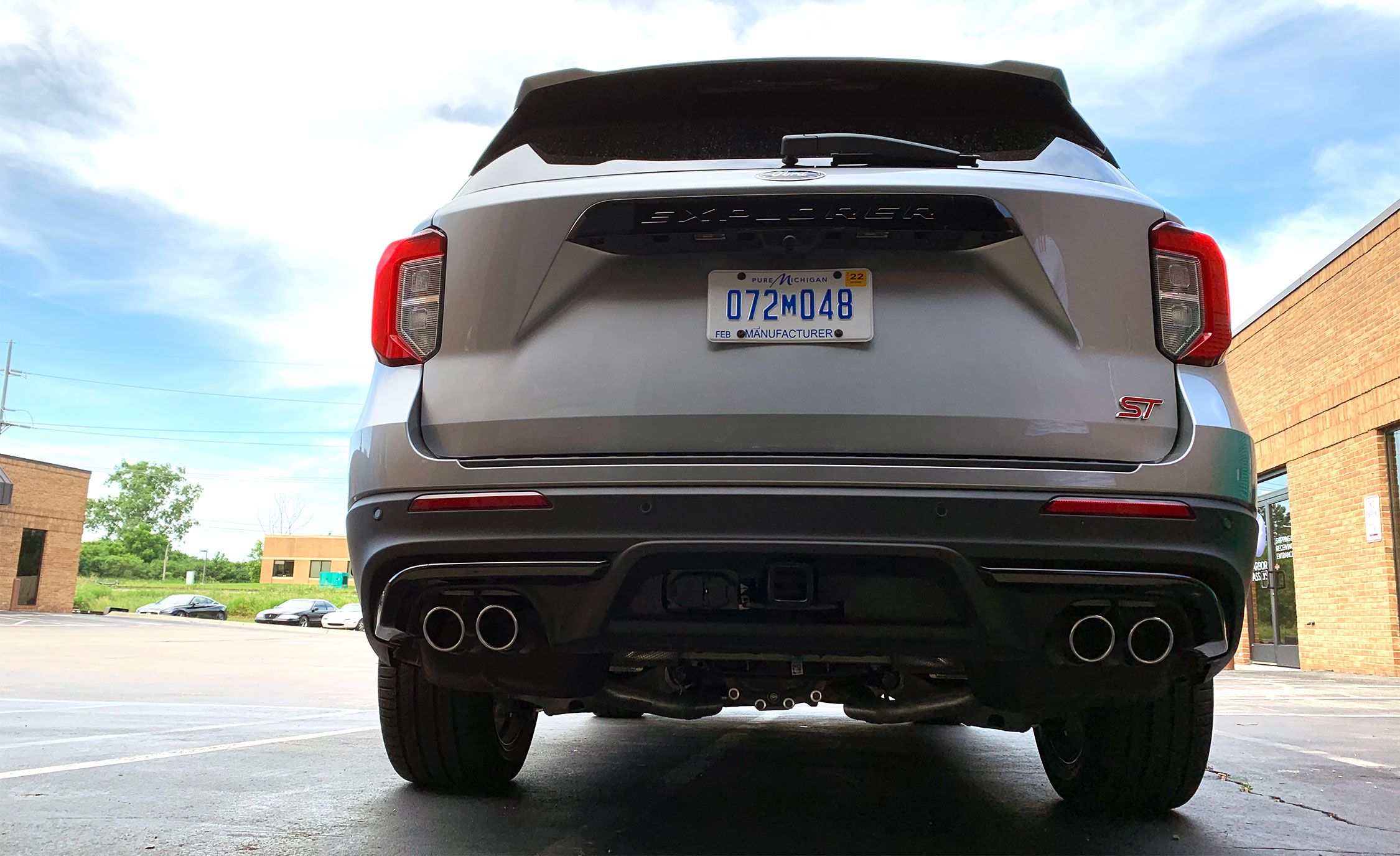 Ford Explorer St S Exhaust Tips Fake Or Real