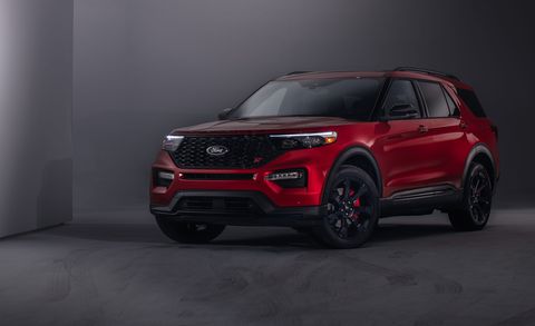 2020 Ford Explorer St Debuts With A 400 Hp Twin Turbo V 6