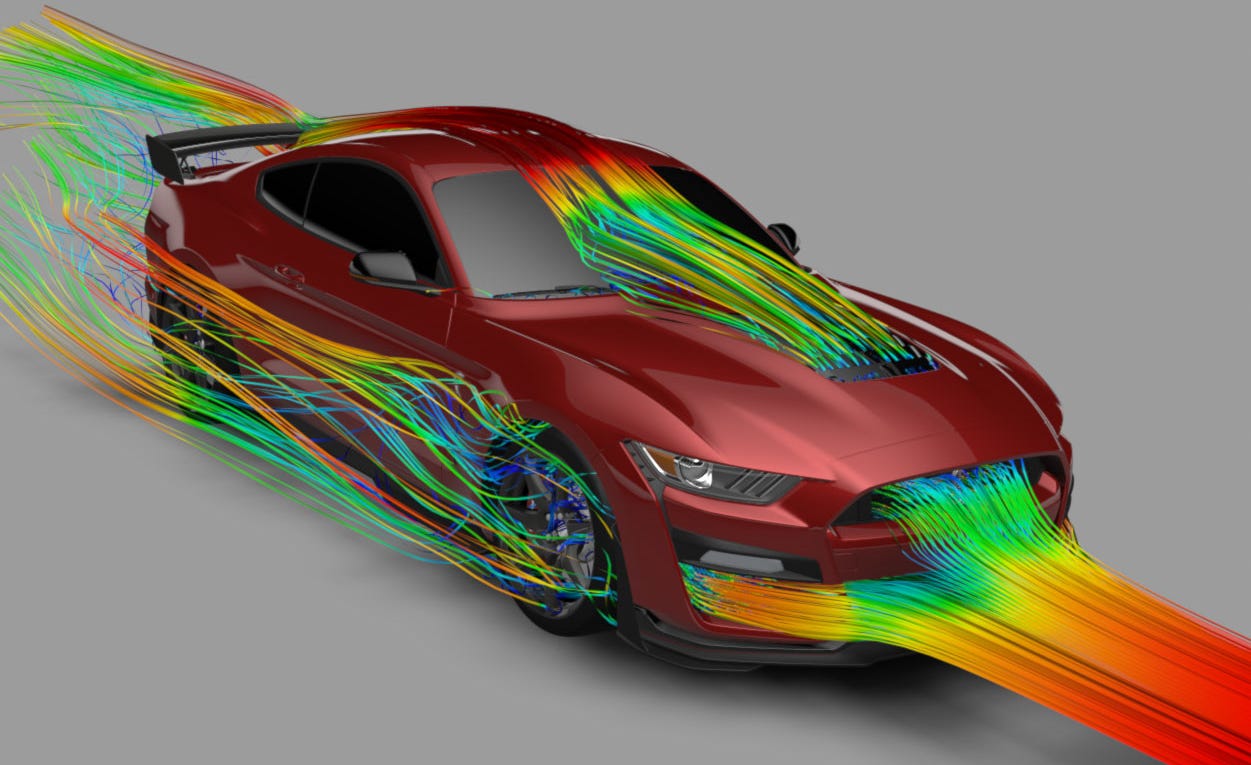 how to draw a ford mustang shelby gt500