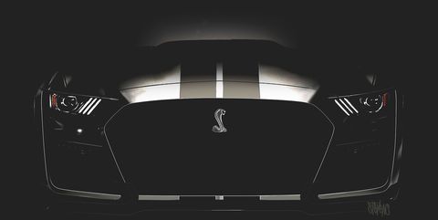2020 Ford Mustang Shelby GT500 teaser