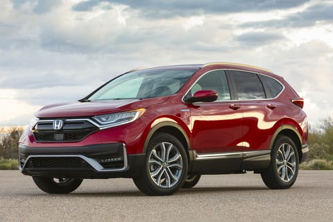 2020 honda cr v hybrid front