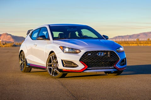 2020 hyundai veloster n front