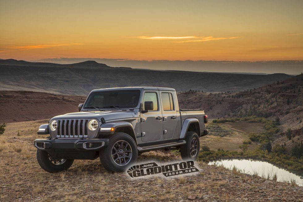 2020 Jeep Gladiator Leaked Photos Gallery