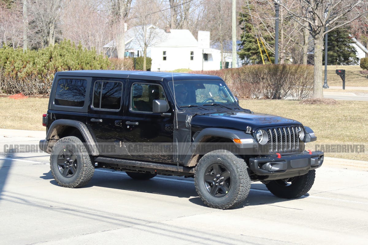 Jeep Wrangler Plug In Hybrid New Gas Electric Suv Spied