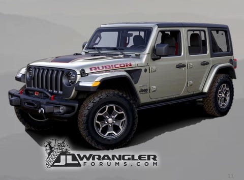 2020 Jeep Wrangler Rubicon Getting A Recon Edition