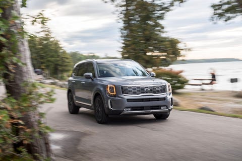 2020 Ford Explorer vs. 2020 Kia Telluride Photos