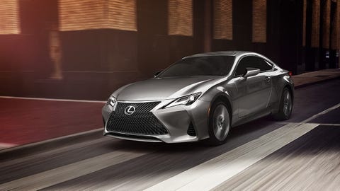 2020 Lexus RC front