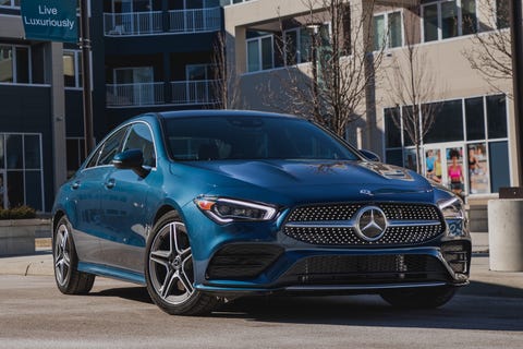 2020 mercedes benz cla250 front