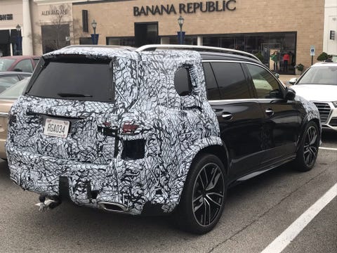 2020 Mercedes Benz Gls Cl Redesigned Large Suv Spied 2020 Mercedes Benz Gls Cl Spied