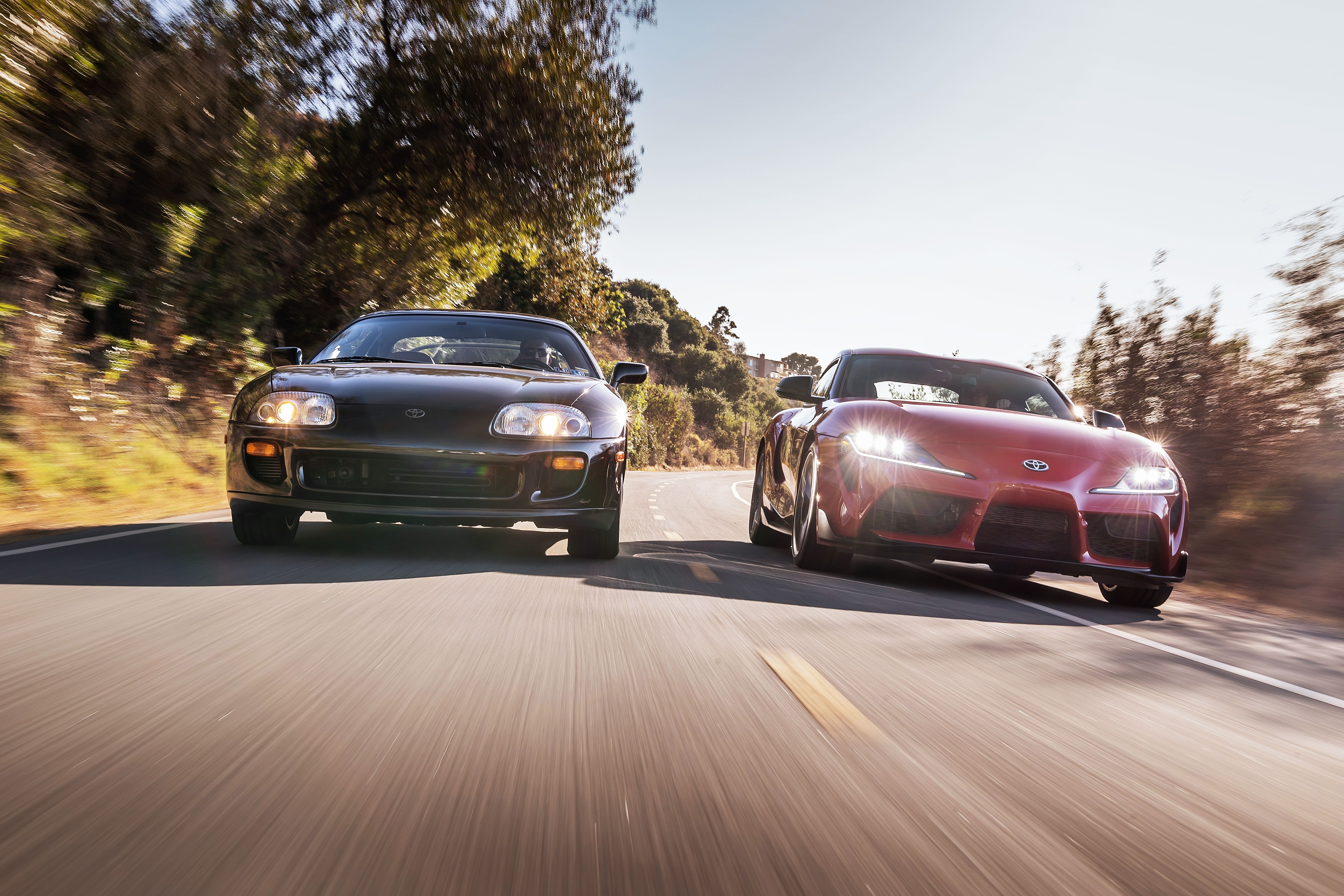 Toyota Supra Vs 1994 Toyota Supra Turbo