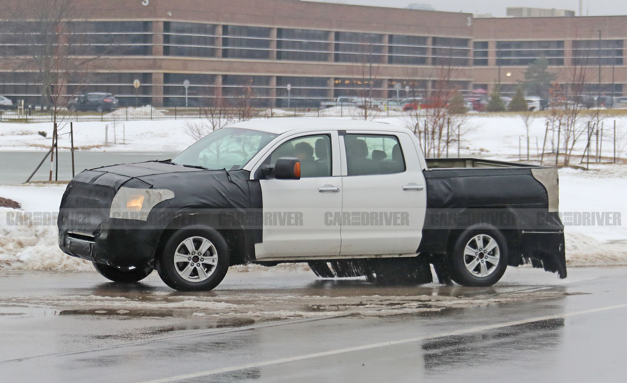 The 2021 Toyota Tundra Pickup Is Spied Testing