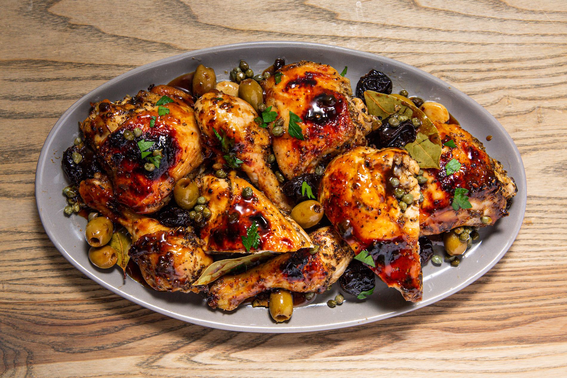 Best Chicken Marbella Recipe - How To Make Chicken Marbella