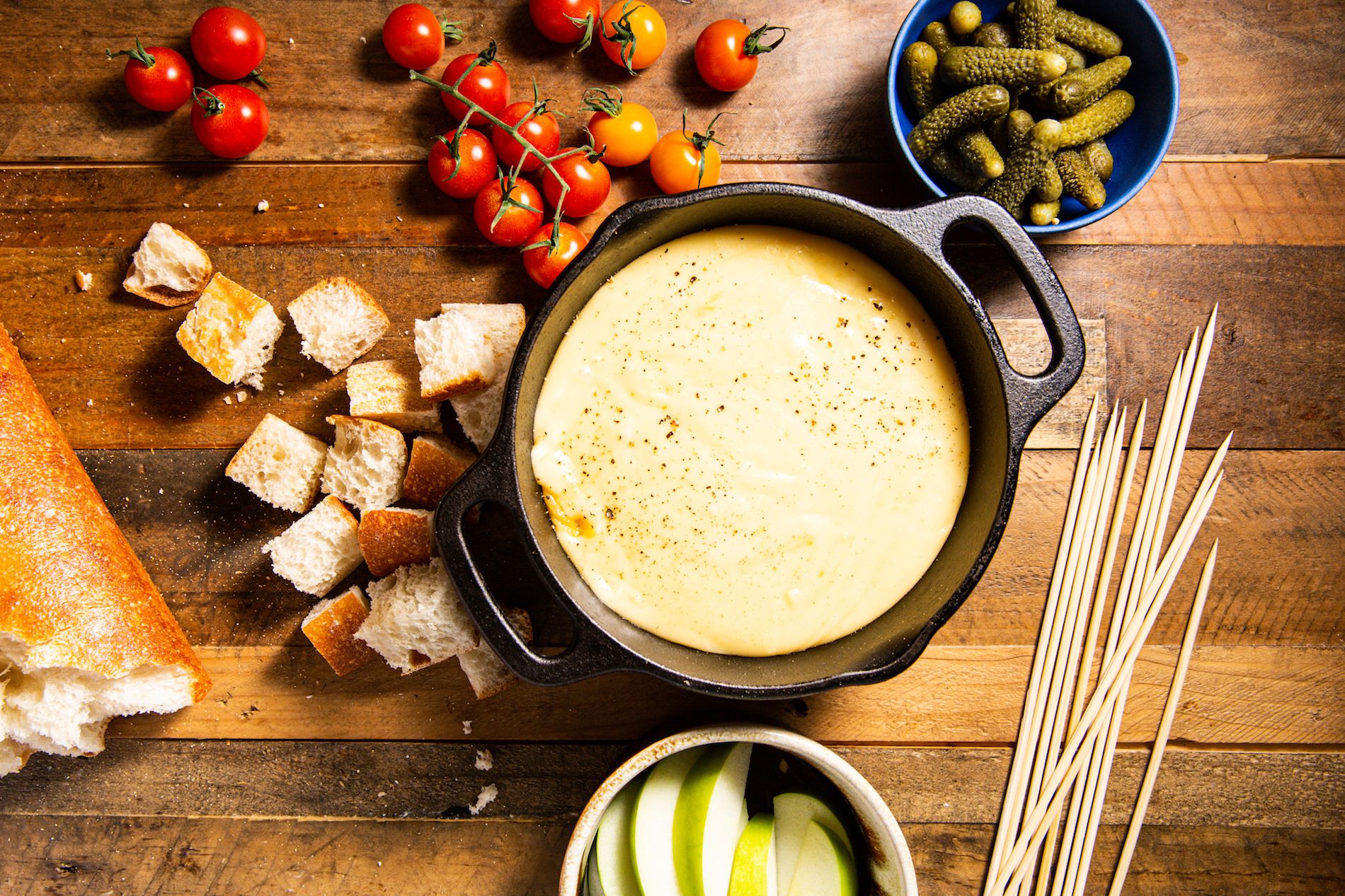 Best-Ever Cheese Fondue