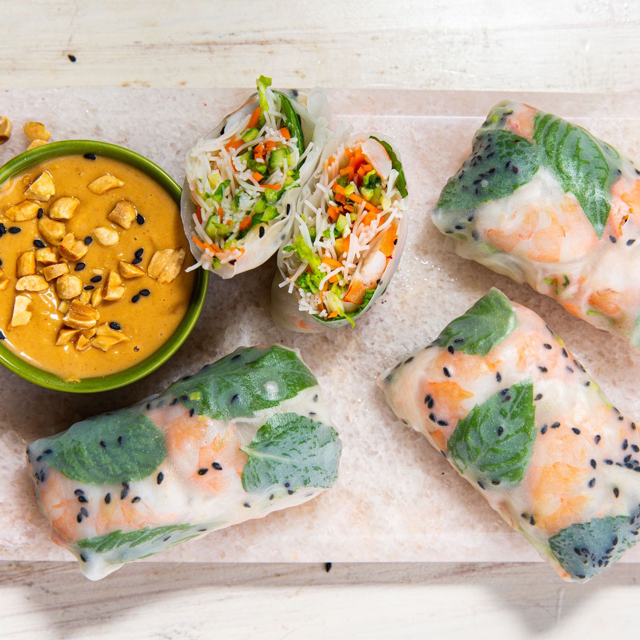 Shrimp Summer Rolls = The Perfect Make-Ahead Lunch