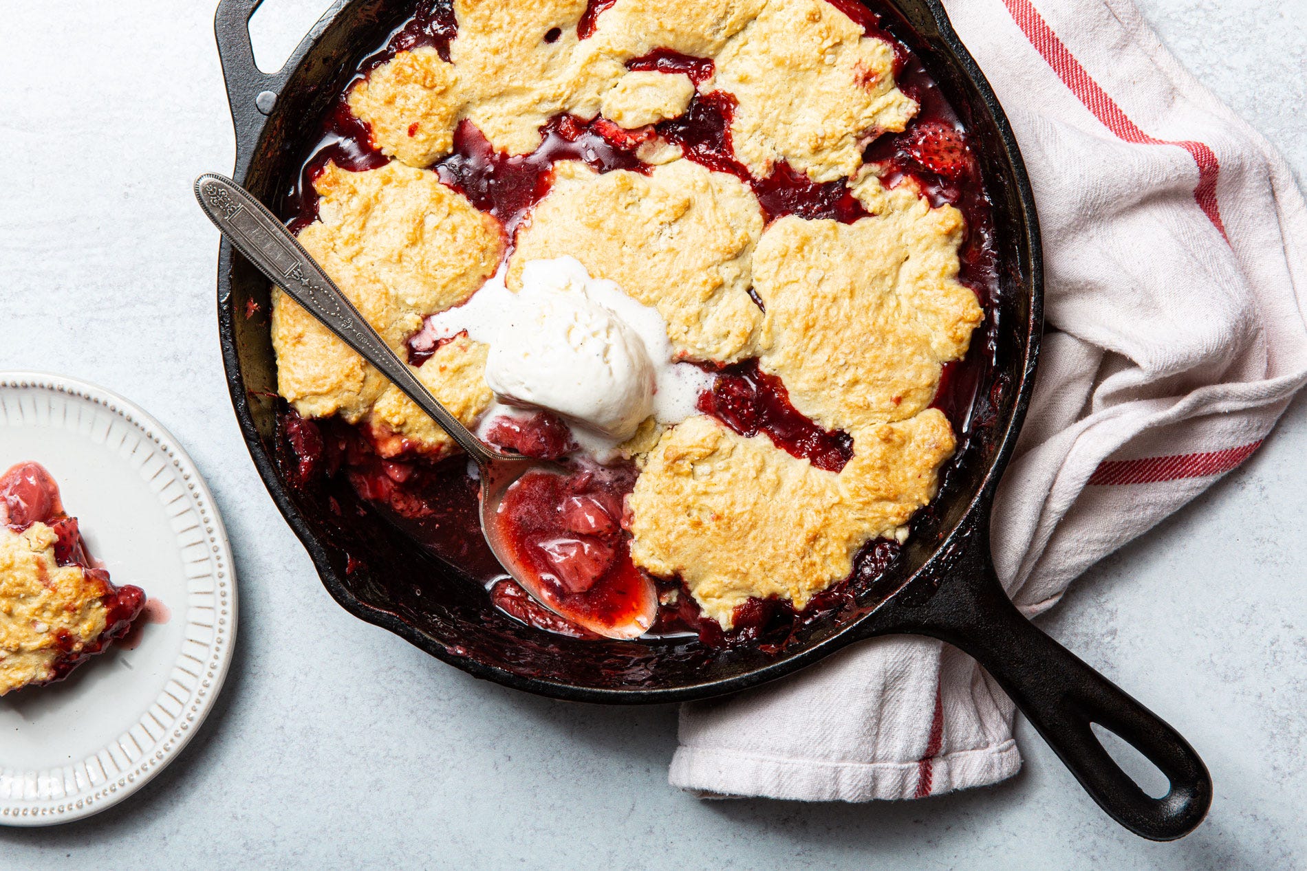 Strawberry Cobbler Is Summer's Best Friend