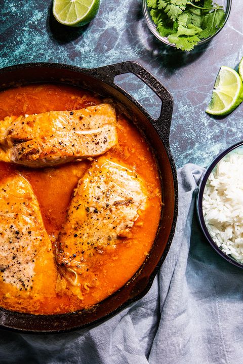 coconut curry salmon