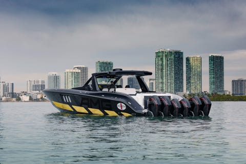 Amg Reveals Its New Six Engine 2700 Hp Cigarette Boat