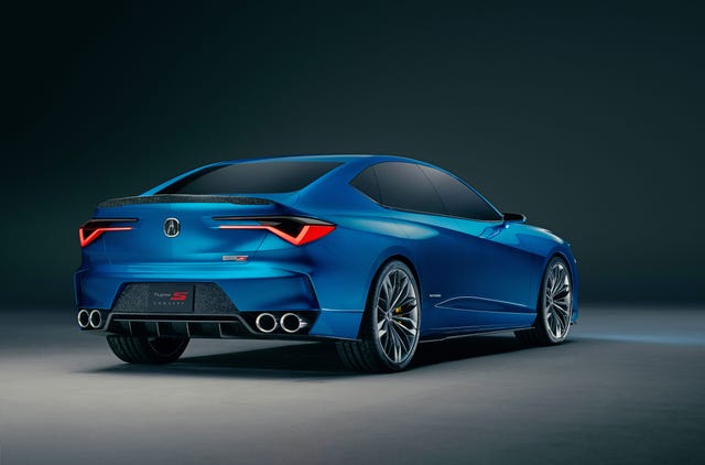 2021 Acura Tlx Type S Sports Sedan Will Pack A Powerful Turbo V 6