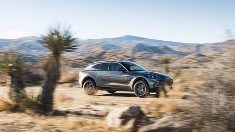 2021 Aston Martin DBX front 2021 aston martin dbx front