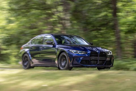 2021 bmw m3 competition front