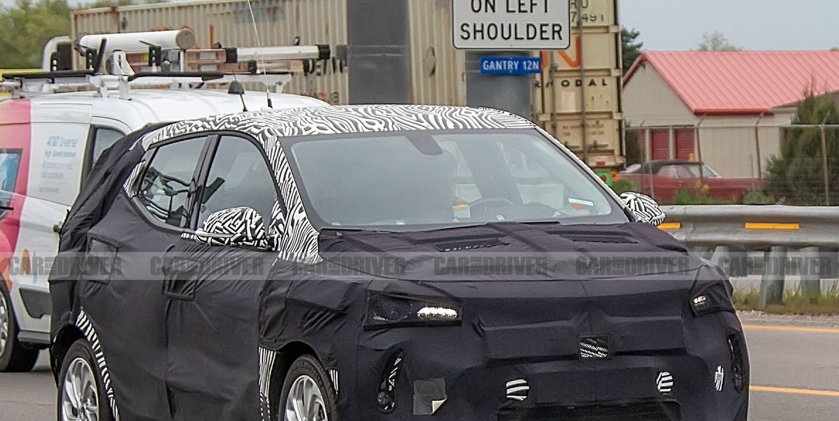 2021 chevrolet bolt euv electric crossover spied