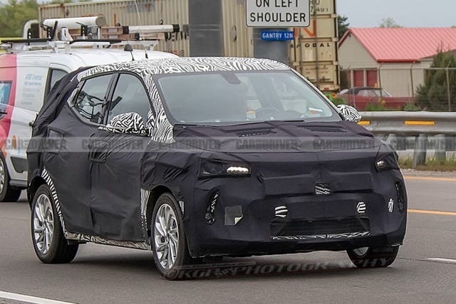 2021 Chevrolet Bolt Euv Electric Crossover Spied