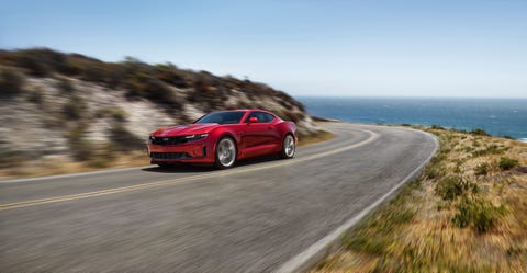 2021 chevrolet camaro front