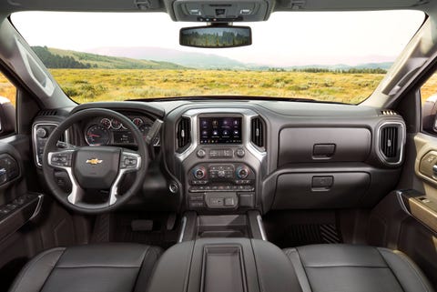 Chevrolet Silverado 2021 интерьер Шевроле Сильверадо ЛТЗ 2021 года
