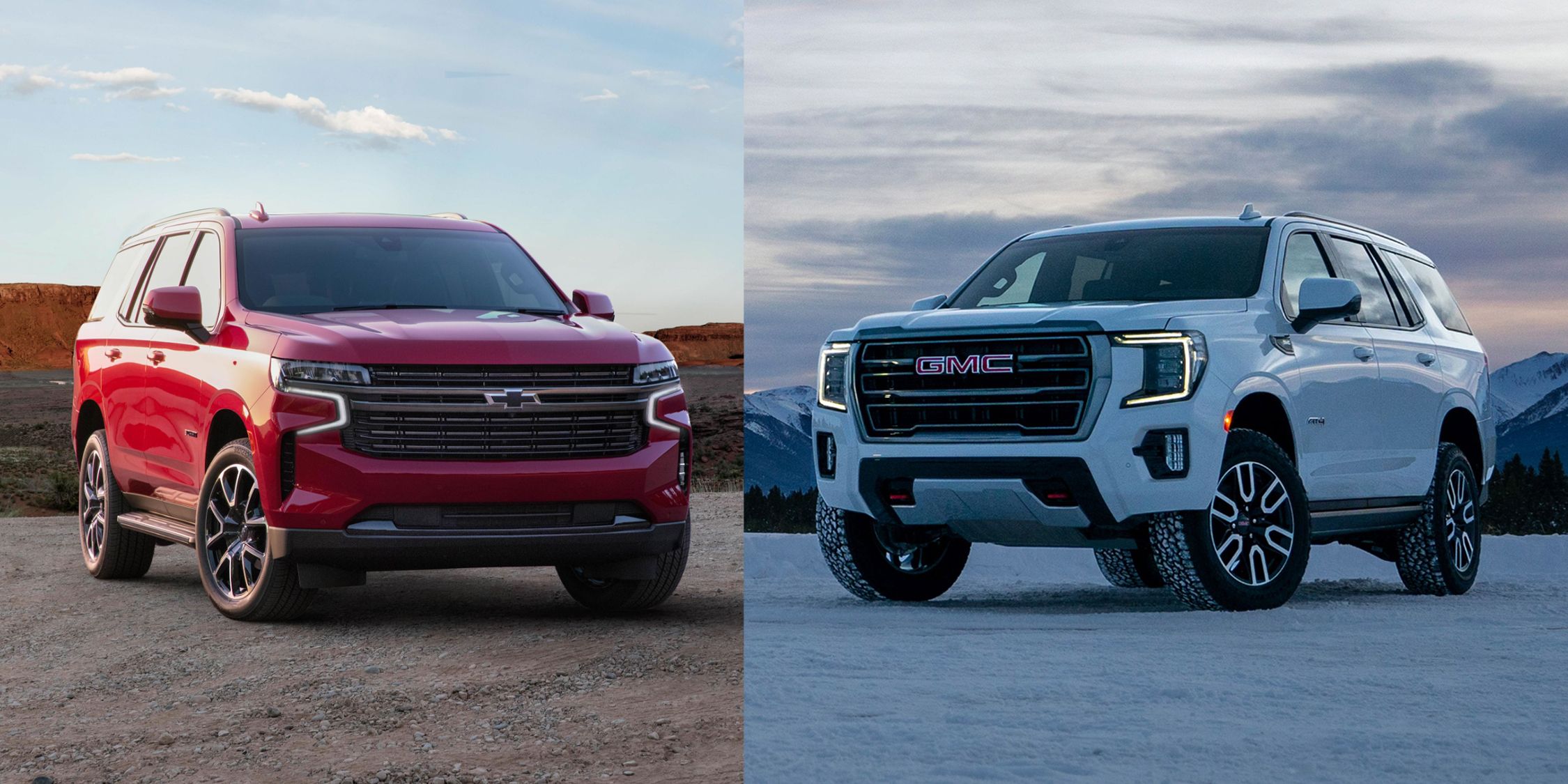 How The 2021 Chevy Tahoe And Gmc Yukon Are The Same And Different