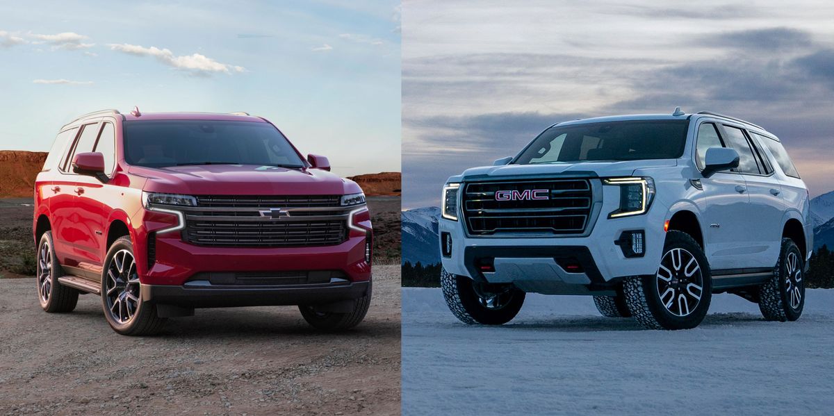 How the 2021 Chevy Tahoe and GMC Yukon Are the Same—and ...