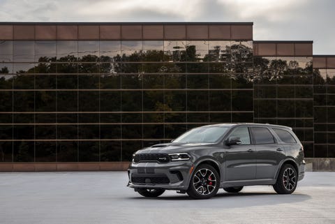 2021 dodge durango srt hellcat front