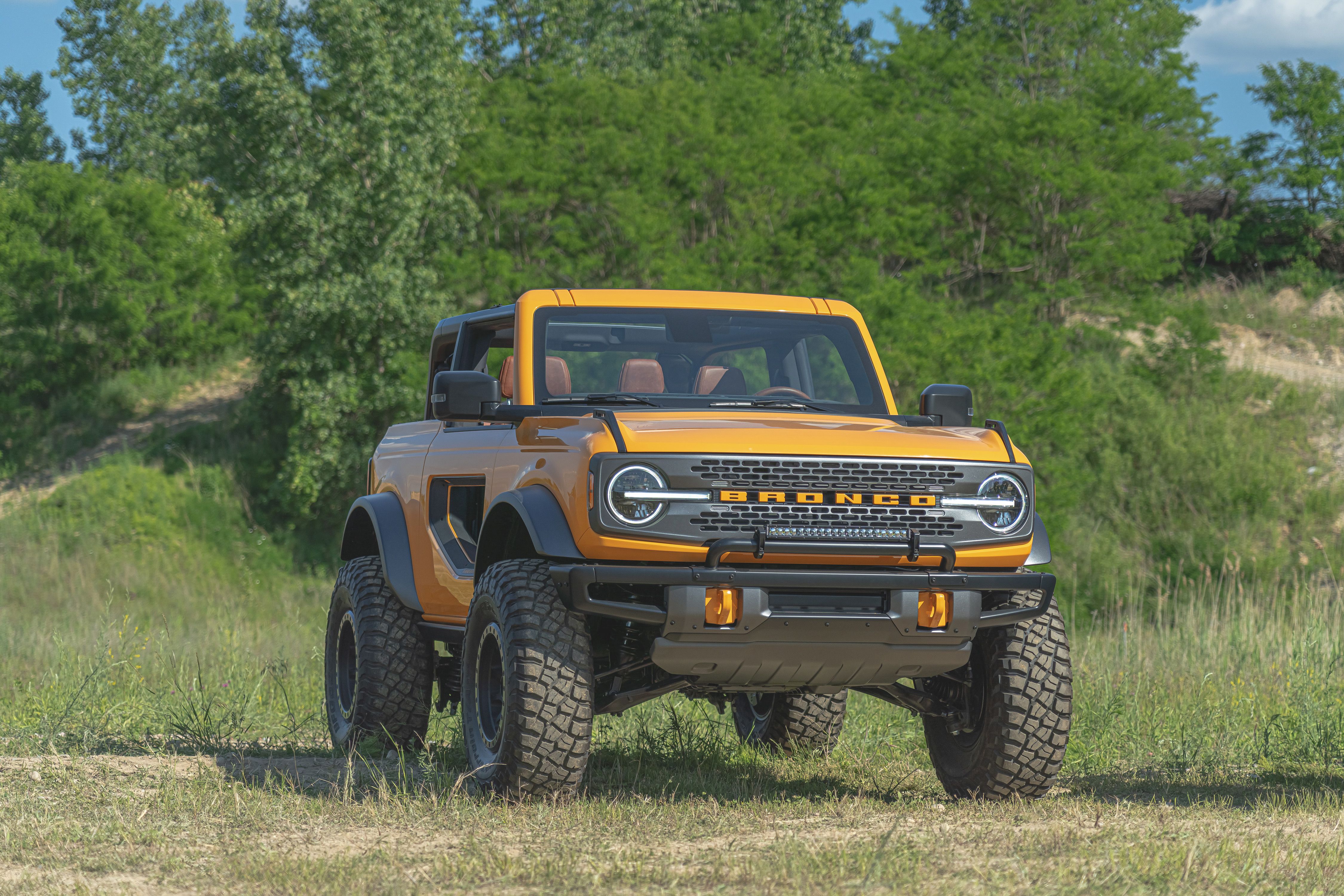 2021 Bronco 4 Door Interior