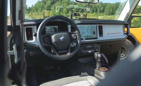 2021 Ford Bronco Interior White