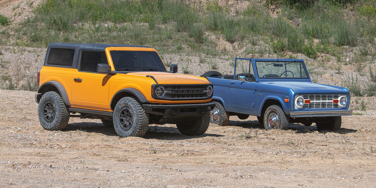 Here's How the 2021 Ford Bronco's Size Compares to Old Broncos