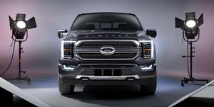 2021 Ford F150 Limited Interior