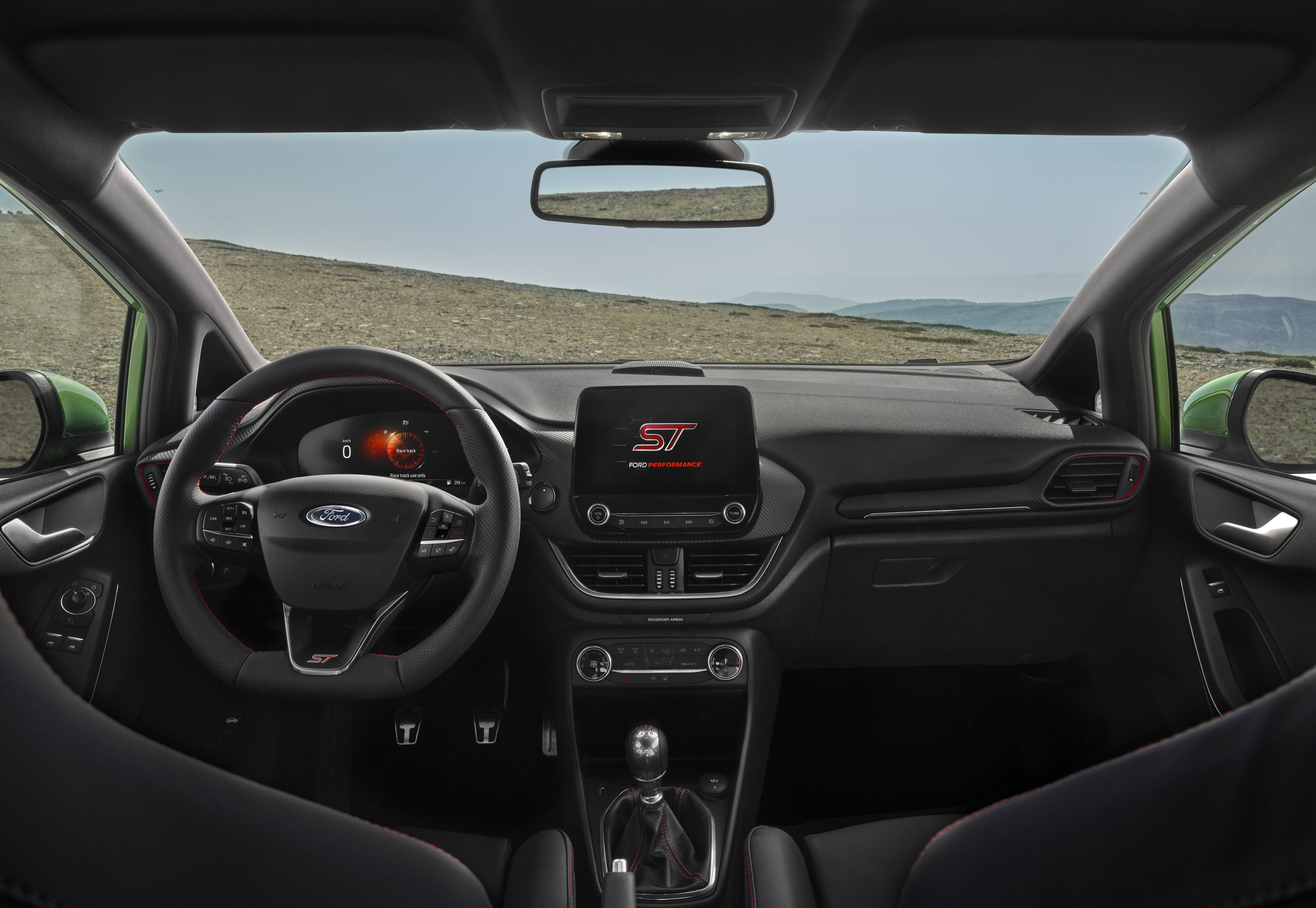 2022 ford fiesta hatchback interior