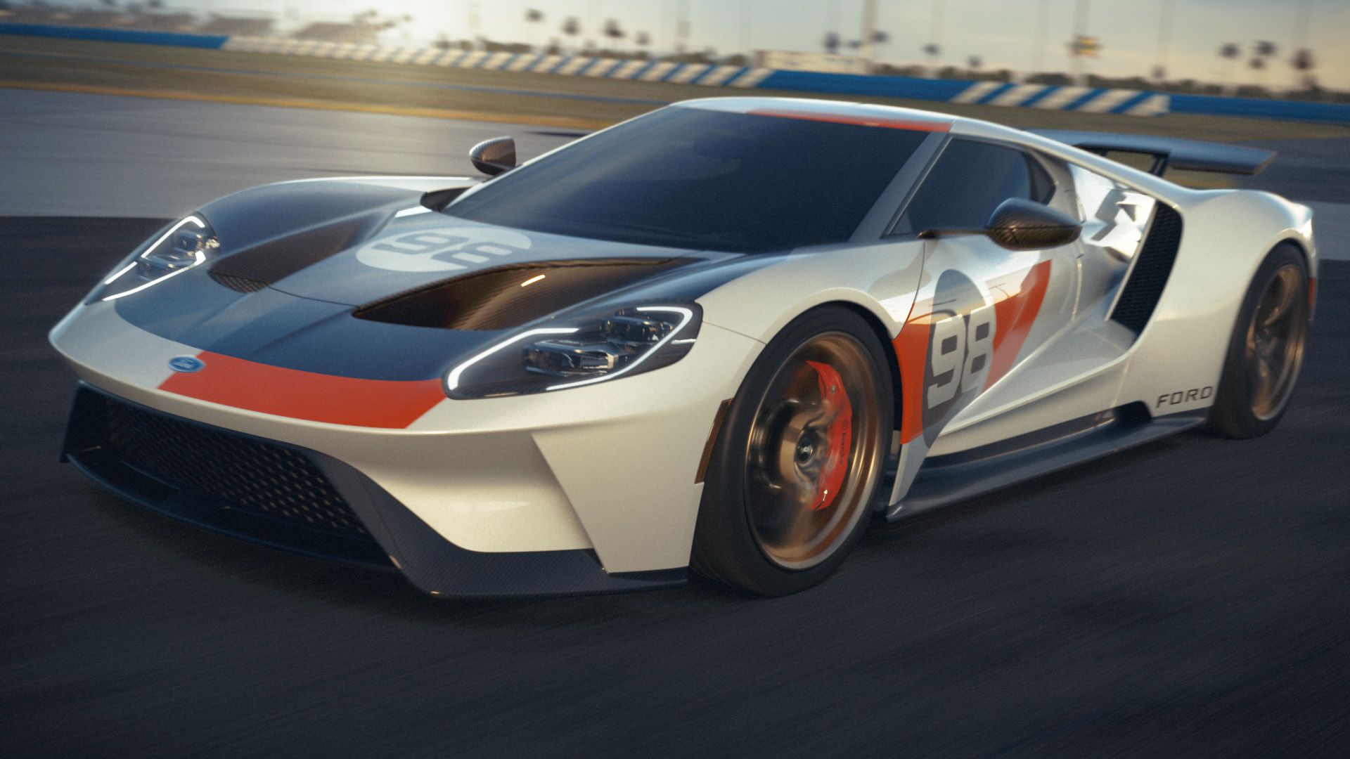 21 Ford Gt Heritage Edition Is Modern Take On Ford V Ferrari