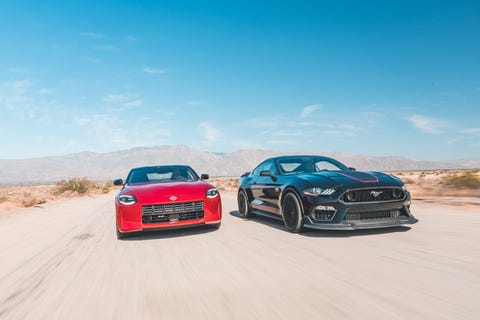 View 2023 Nissan Z vs. 2021 Ford Mustang Mach 1 Photos