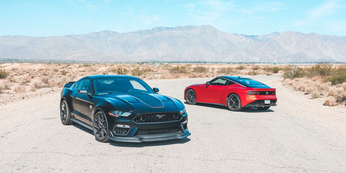 View 2023 Nissan Z vs. 2021 Ford Mustang Mach 1 Photos