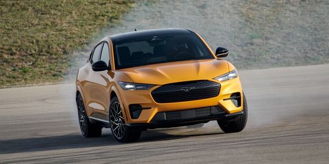 View Photos of the 2021 Ford Mustang Mach-E GT