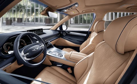 2021 Genesis GV80 interior