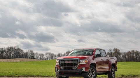 2021 GMC Canyon AT4 front 2022 gmc canyon at4 front