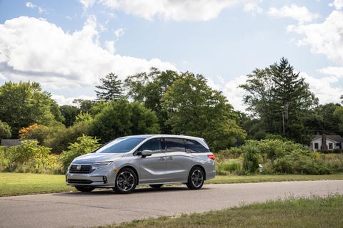 2021 honda odyssey front