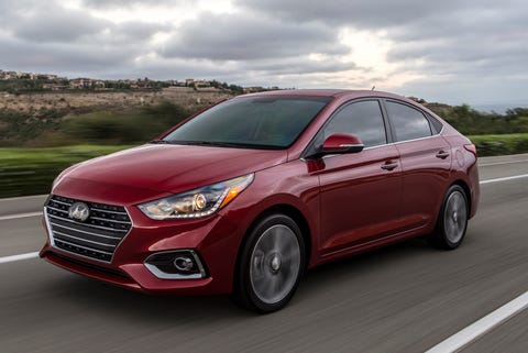 2021 hyundai accent front