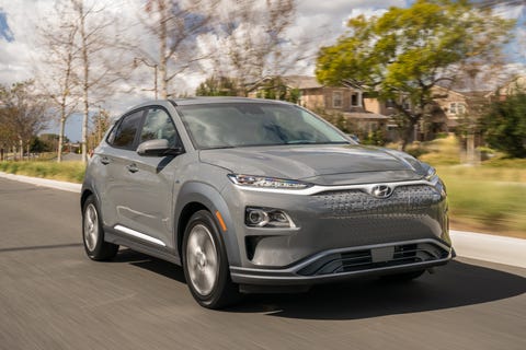 2021 hyundai kona electric front