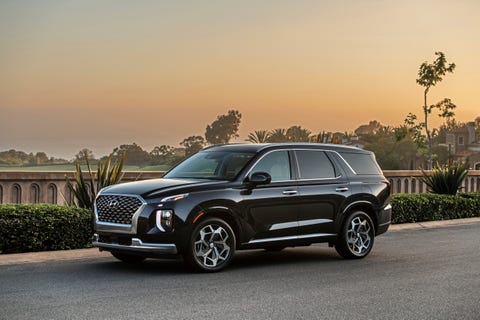 2021 hyundai palisade front