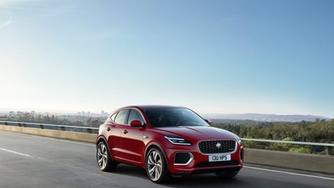 2021 Jaguar E-Pace front exterior 2021 jaguar e pace front exterior