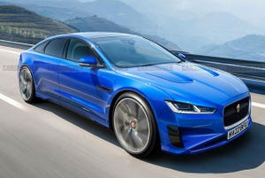 2021 Jaguar XJ rendering