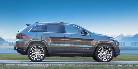 2021 Jeep Grand Cherokee (artist's rendering)