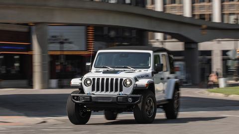 2021 jeep wrangler unlimited rubicon 4xe front exterior